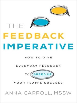 cover image of The Feedback Imperative